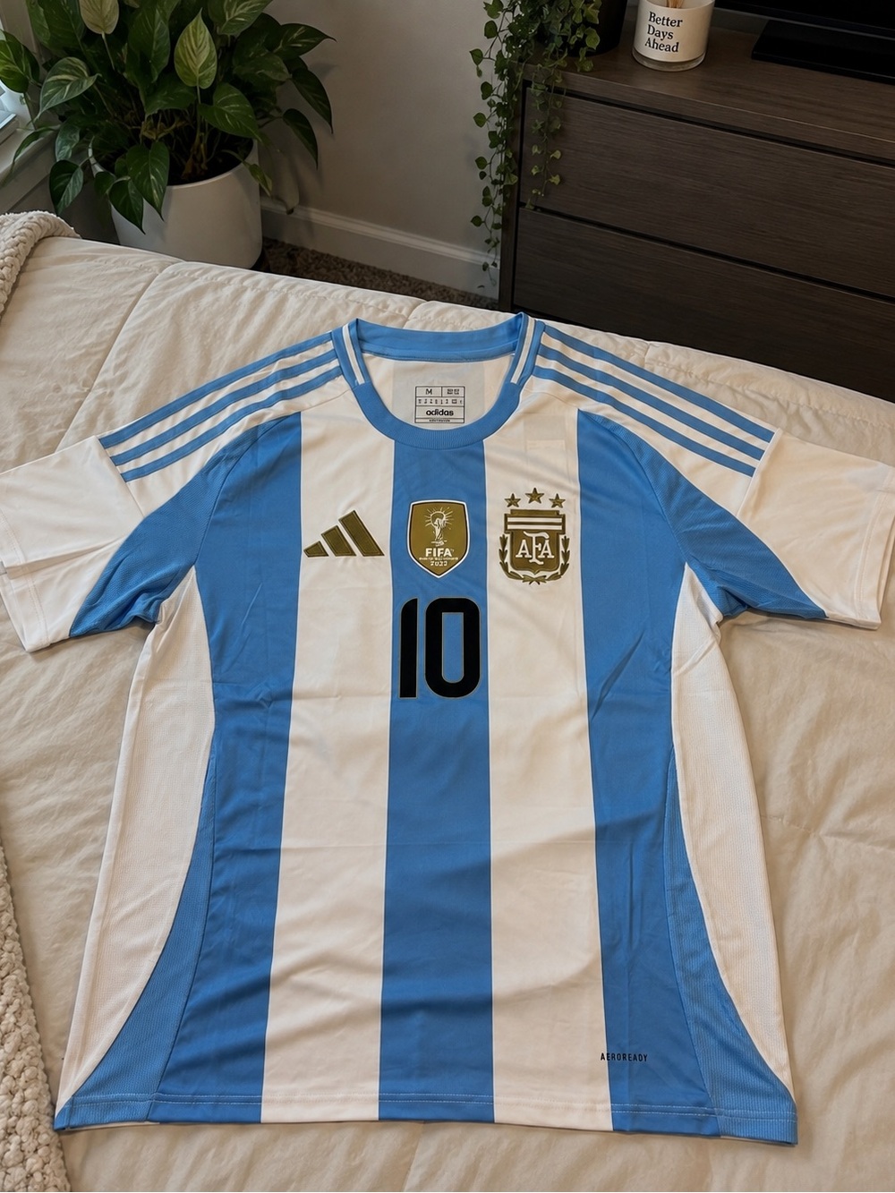 Messi Argentina Jersey 2024/25 - Blue/White 🇦🇷